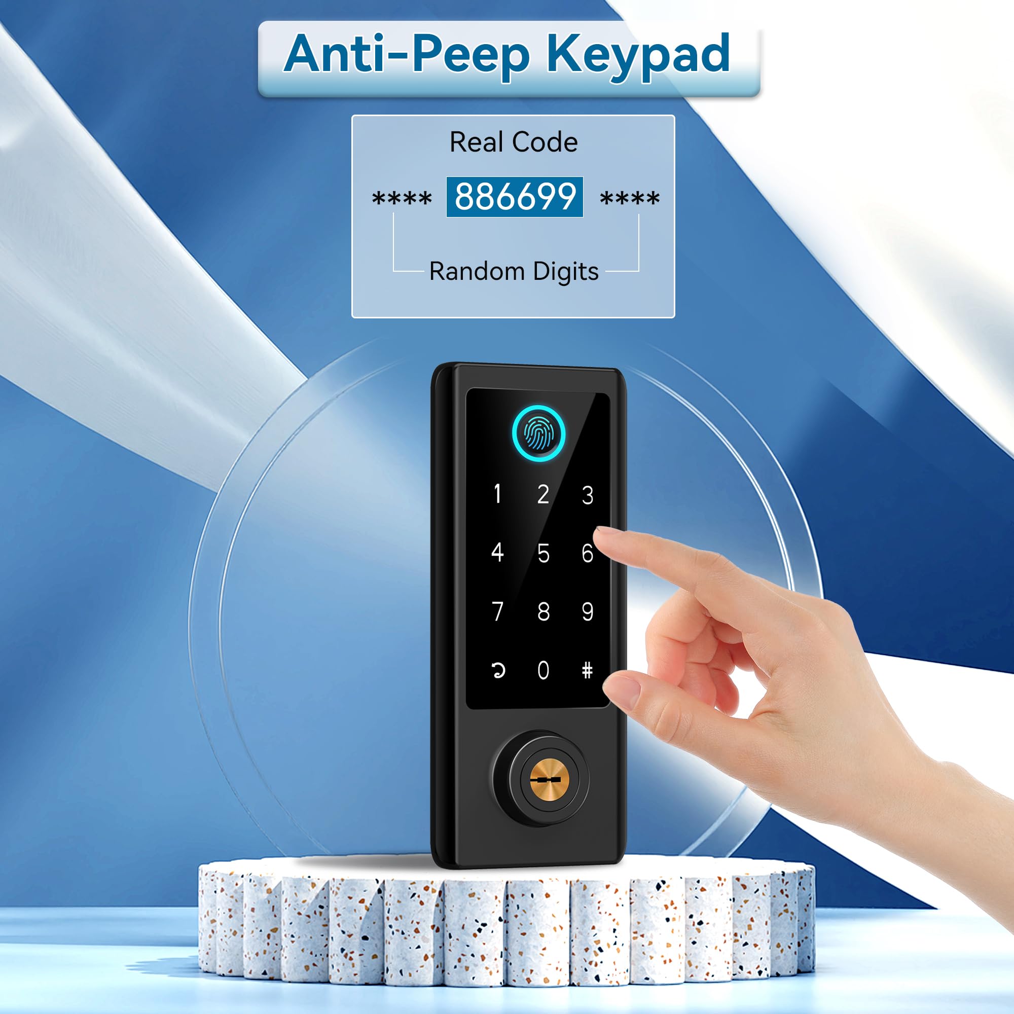 BEBASIA Bluetooth front handle set enabling remote control.