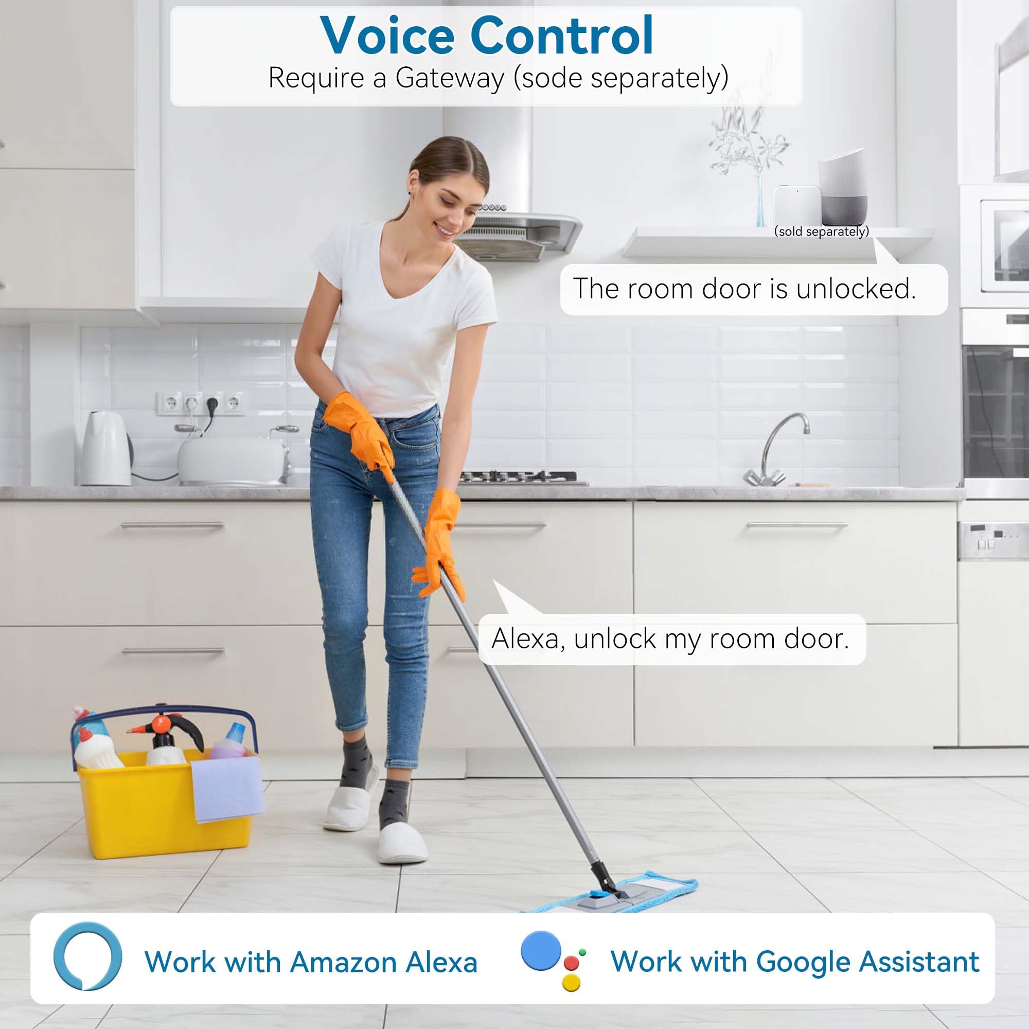 BEBASIA Bluetooth remote access graphic shows app and gateway control