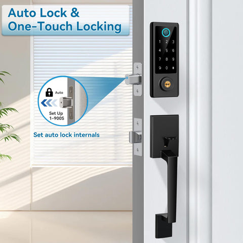 BEBASIA electronic keypad digital lock for quick passcode entry.