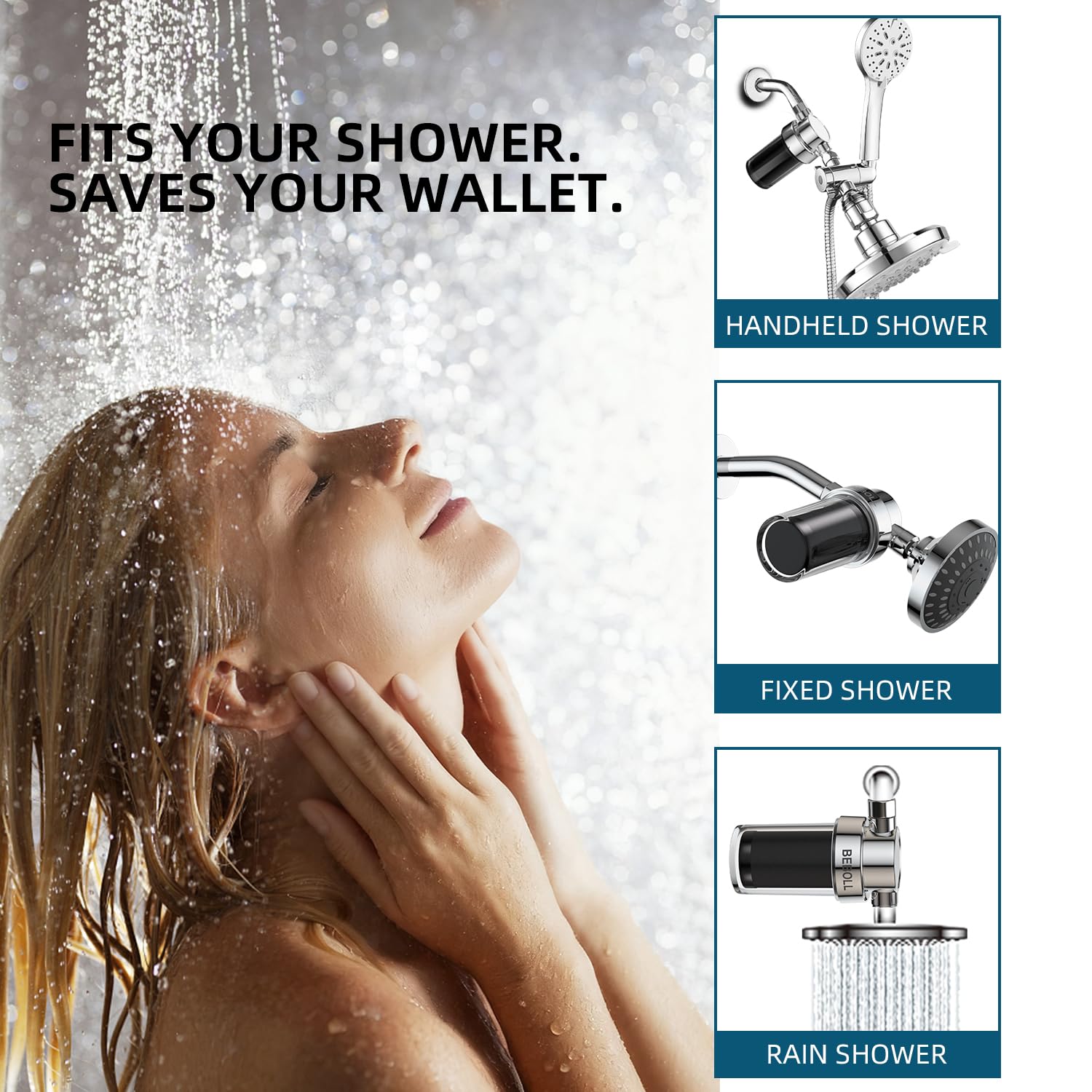 BEBOLL after-use result: softer skin and hair.