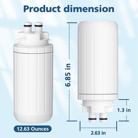 Beckacher CTO1-compatible filter helps reduce impurities for cleaner beverage water.