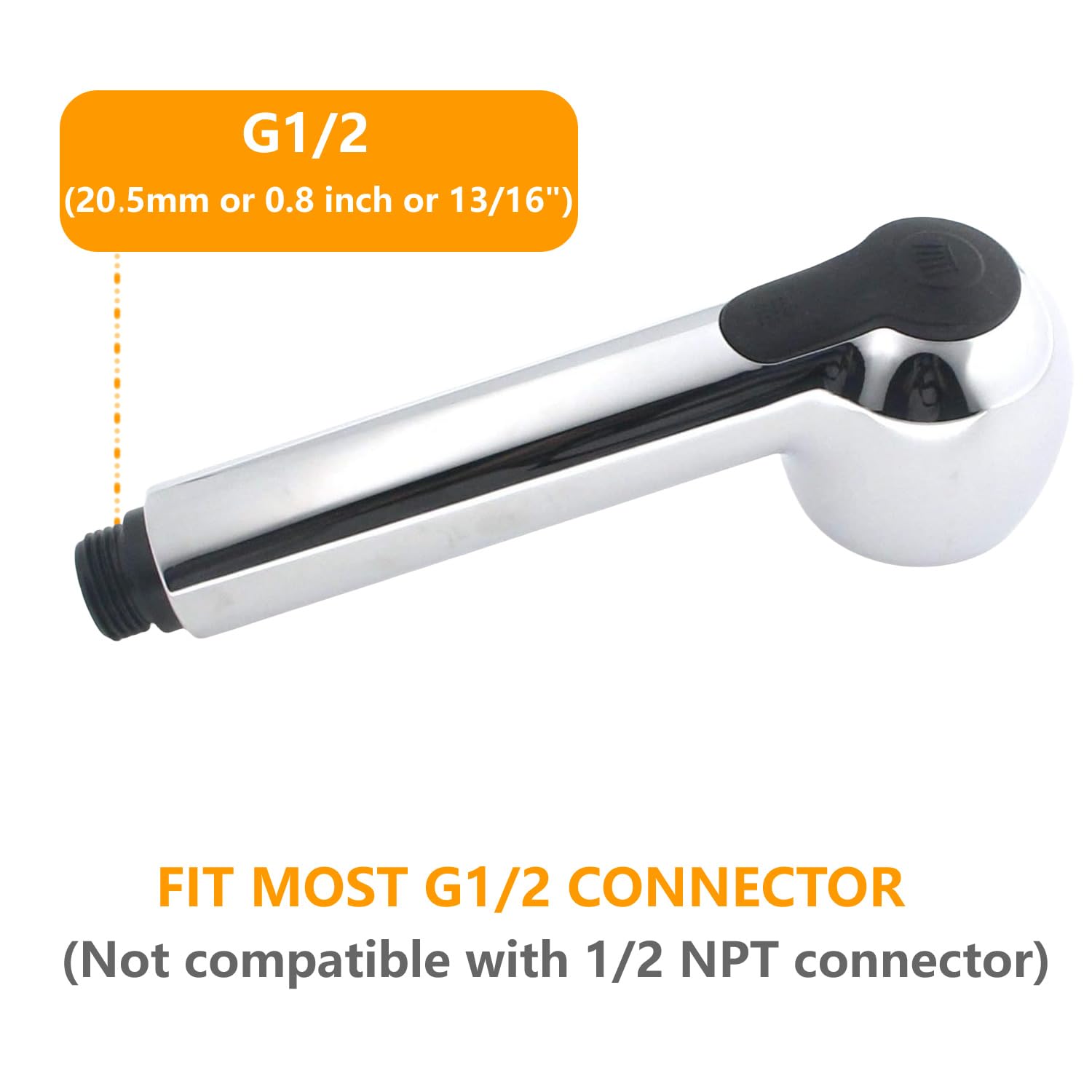Beelee polished chrome finish resists rust for a sleek look.