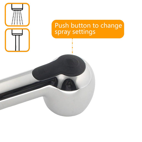Beelee two-function sprayer offers bubble and shower modes for versatile cleaning.