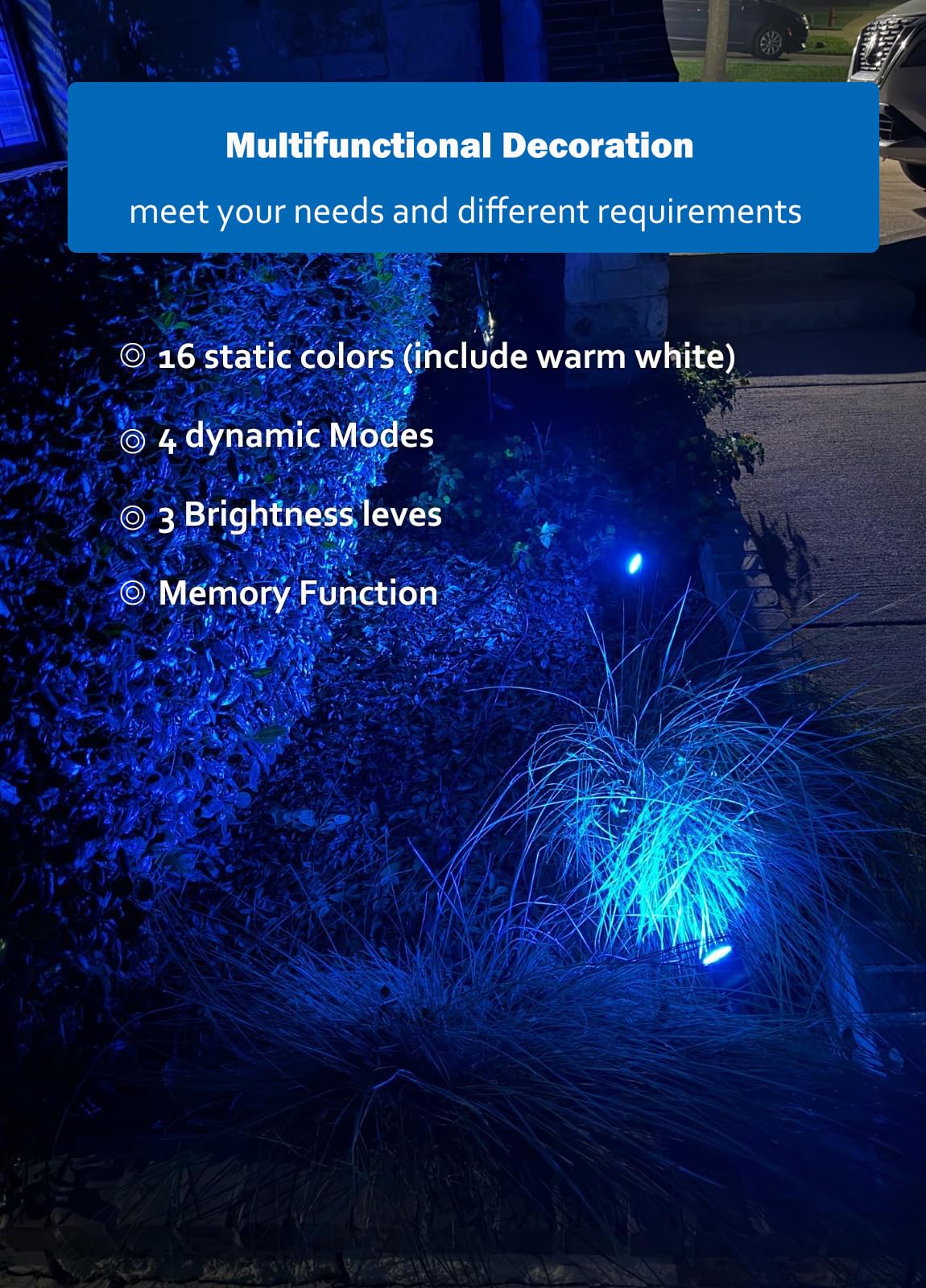 BeeLinks IP65 outdoor spotlight designed for all-weather use