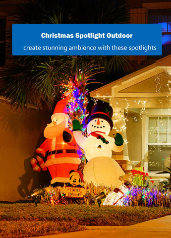 BeeLinks RGBW spotlight showcasing 16 colors for ambiance