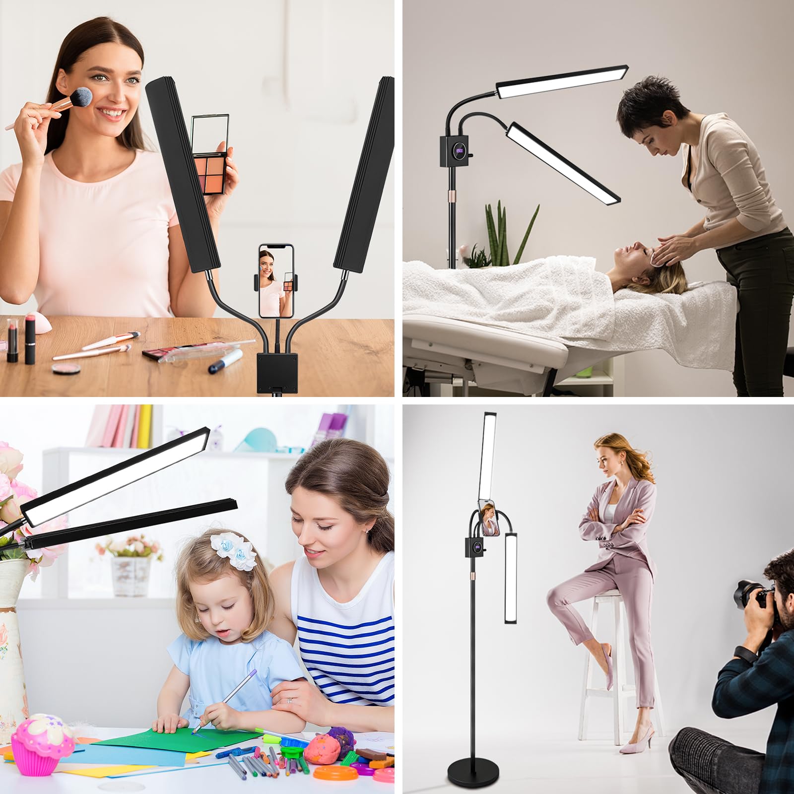 BeeMingle dual-arm light strip covers larger areas for efficient lighting