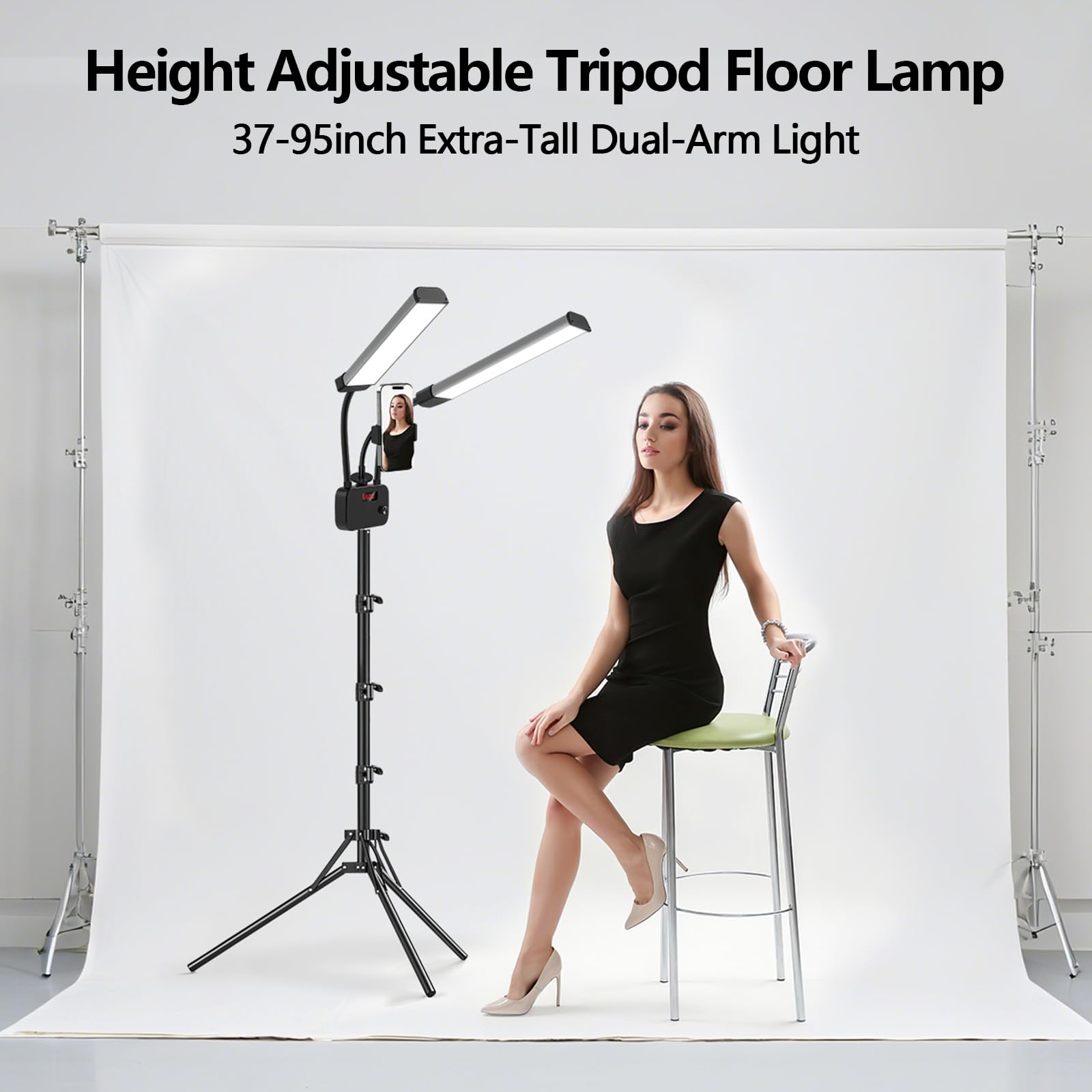 BeeMingle dimmable LED panel with adjustable brightness for precise lighting