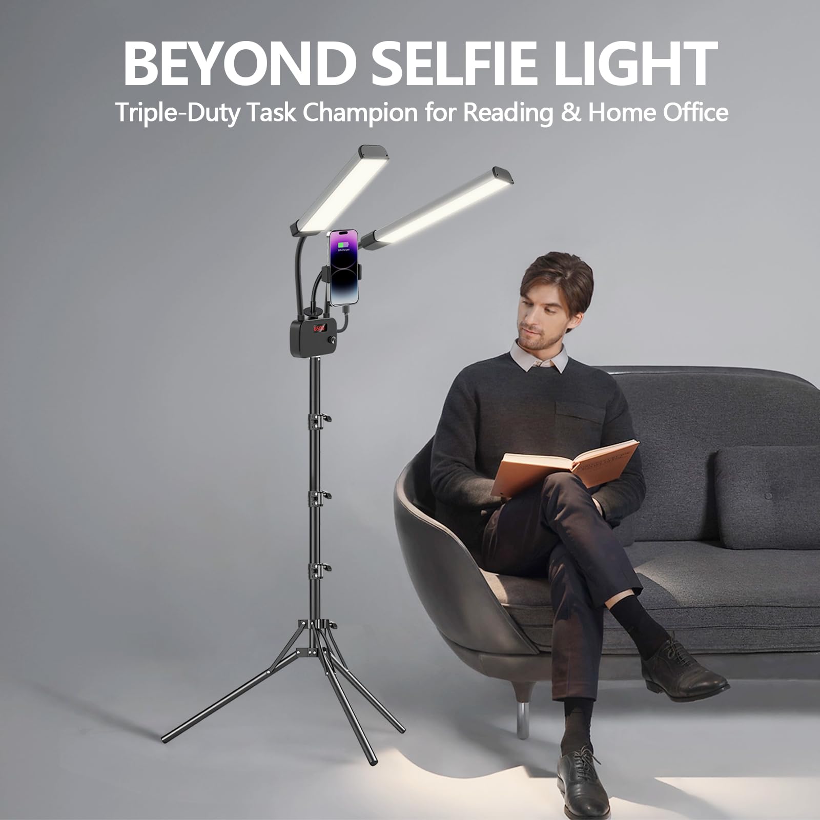 BeeMingle phone holder keeps your smartphone secure during recording