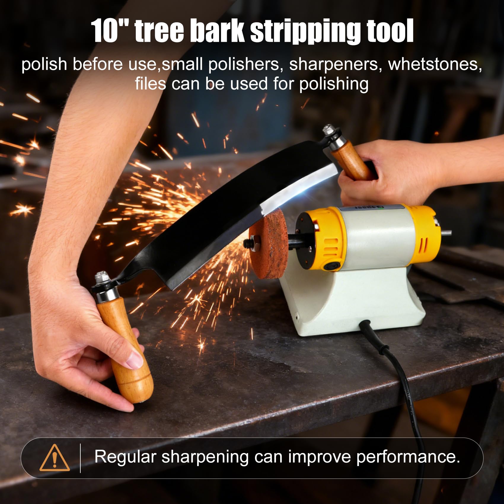 Beendou bark removal tool designed for clean, quick cuts.