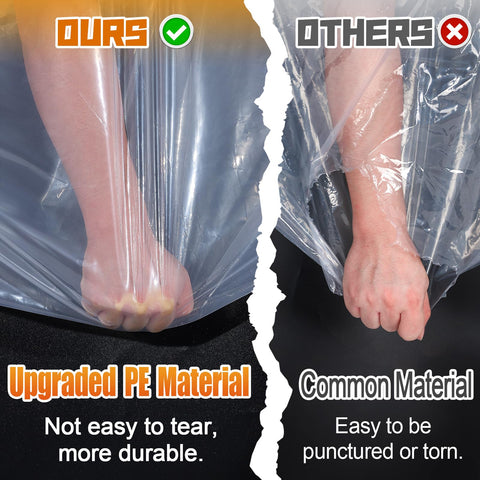 Beeplove heavy-duty PE tarp shows durable material for year-round outdoor use