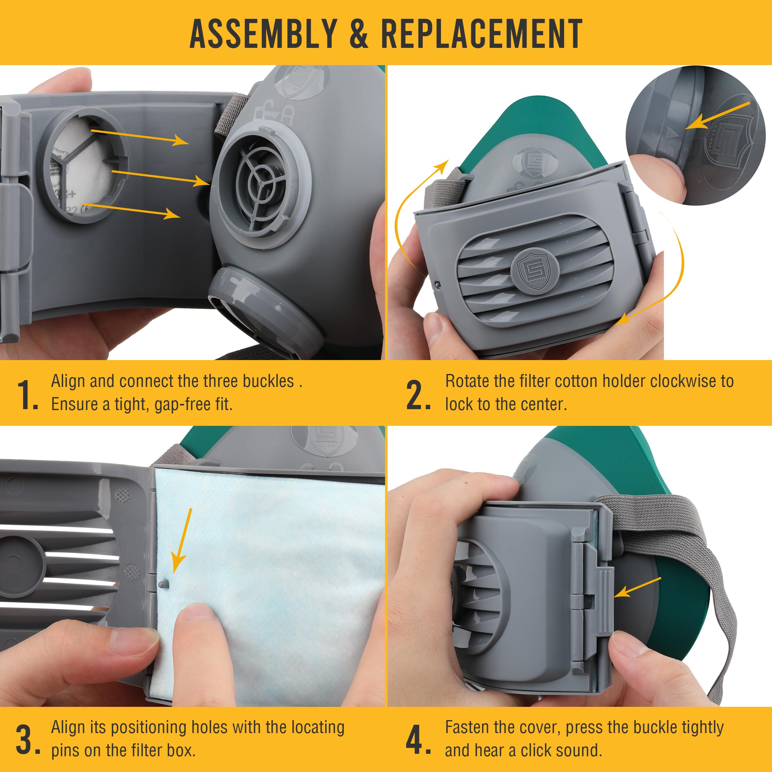 Three color options from BEESAFETY add style and visibility for outdoor work