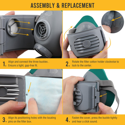 Three color options from BEESAFETY add style and visibility for outdoor work