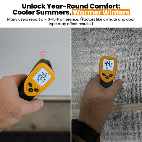 BEEST FULLSTOP tape application shows strong adhesion on door panels.