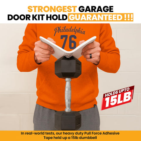 BEEST FULLSTOP white vinyl-facing interior finish adds a polished garage look.