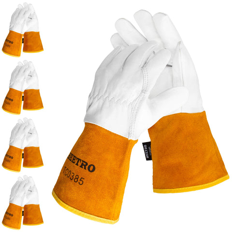 BEETRO Working Gloves 5-pairs box improves yard work protection and organization.