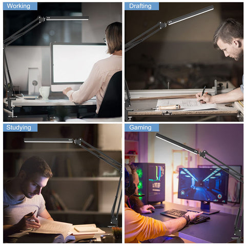 Beetwo desk lamp remembers brightness settings for quick daily use