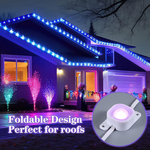 Beeveer white Govee clip keeps lights neat on facades