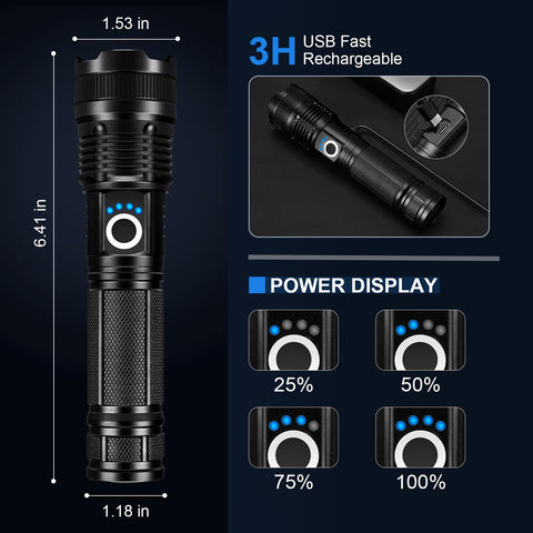 BEFAMALI USB-C fast charging port enables quick recharge.