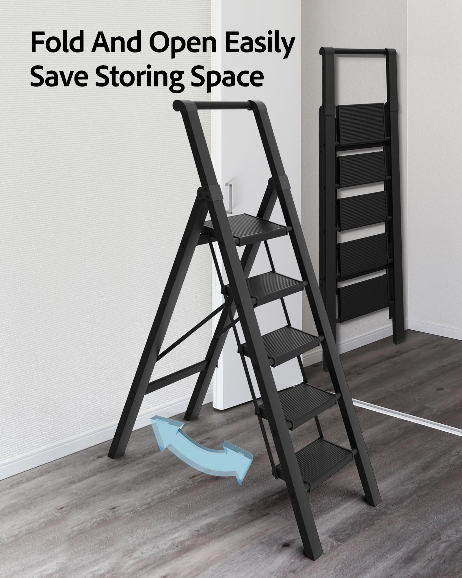 BEFITMACE folding ladder ideal for office tasks