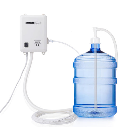 Beflog bottled water pump system assembly shown for setup and positioning.