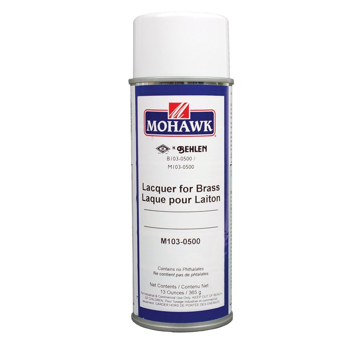 Behlen Mohawk Lacquer for Brass gloss finish protects and enhances brass surfaces.