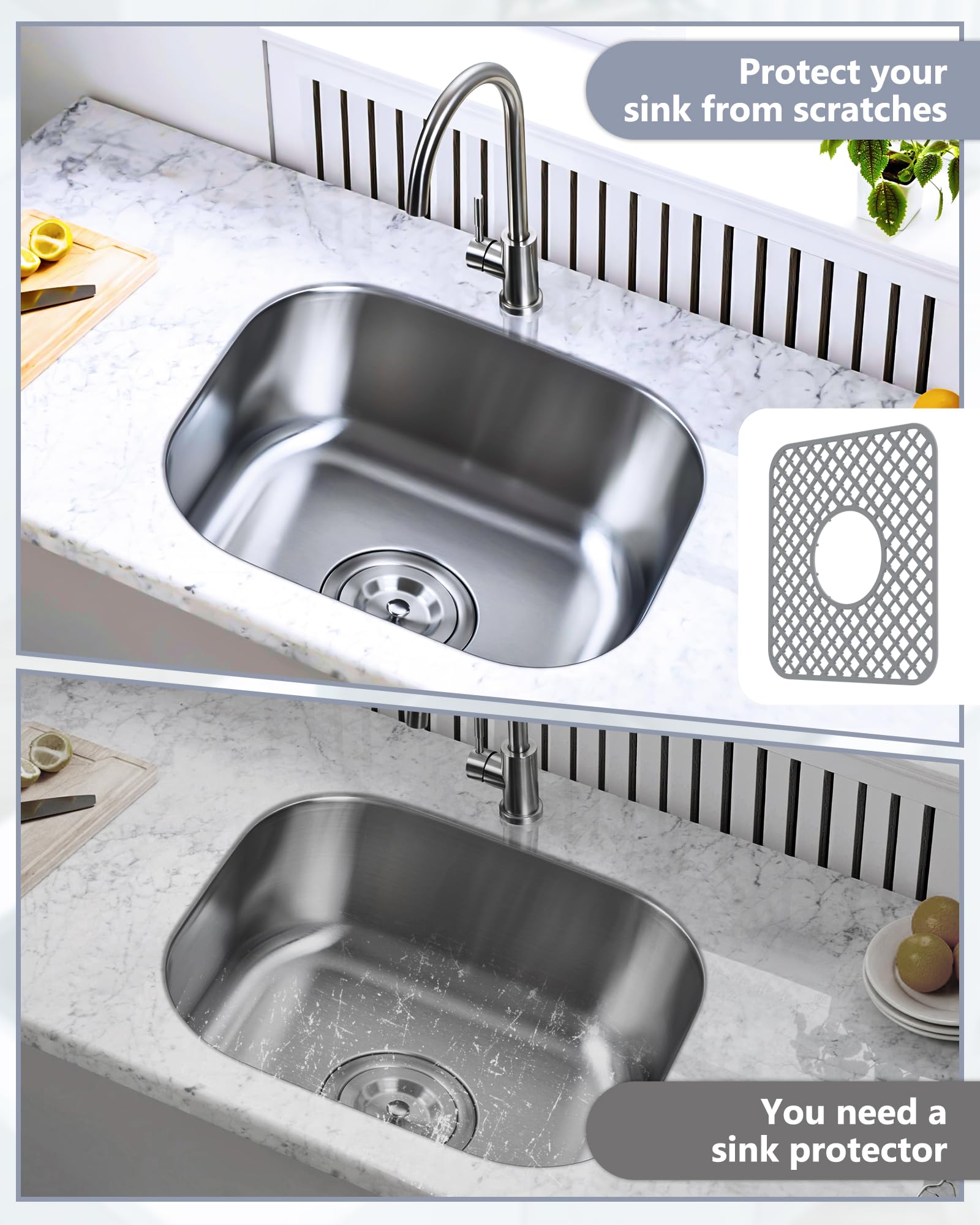 BEHOK easy-clean silicone mat stays sleek after cleanup.