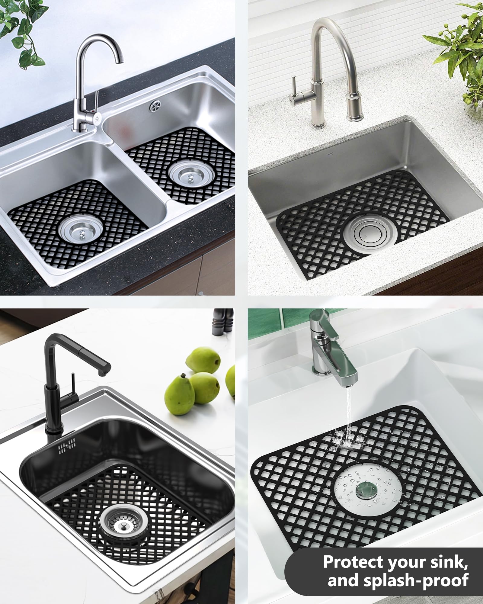 BEHOK protector features a non-slip base for stable placement, even when wet.