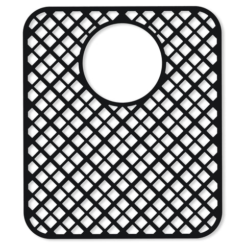 BEHOK silicone sink protector with rear drain guards against scratches.