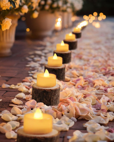Beichi eco-friendly tea light reduces wax mess.