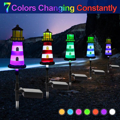 BEIDOULU IP65 waterproof lighthouse lights withstand rain and snow.