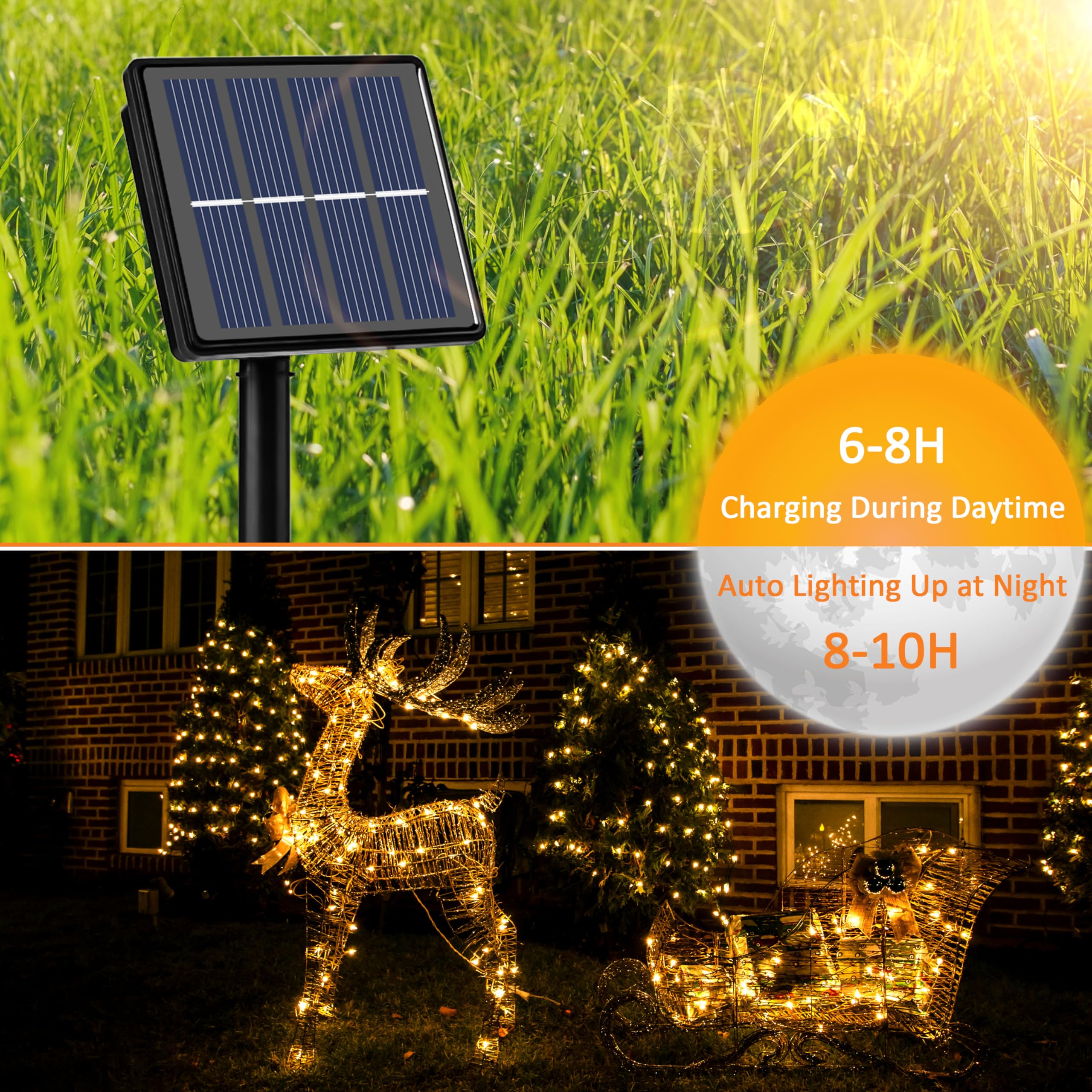 Beieverluck 8 modes with memory save your last setting for easy ambiance