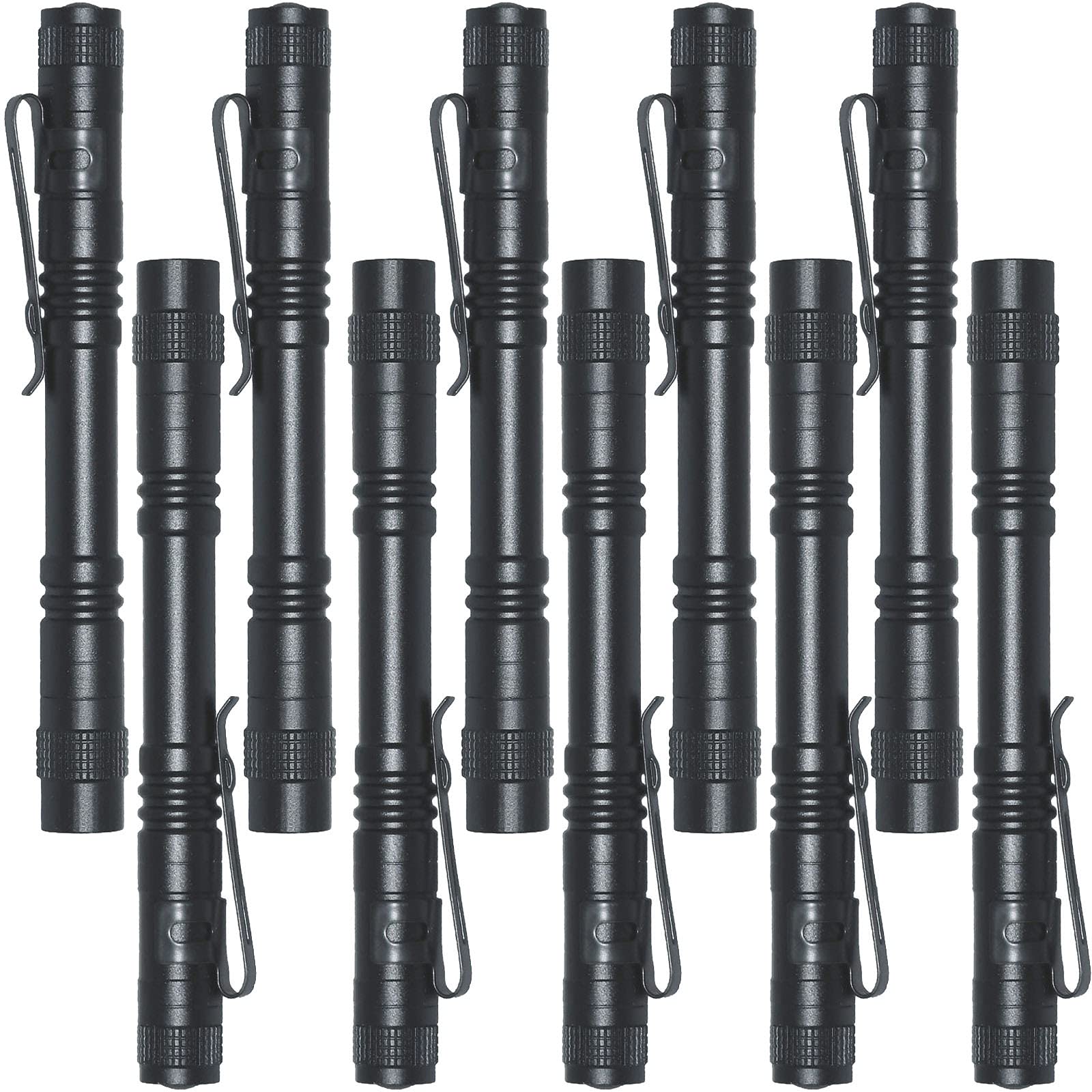 Beieverluck pen light 10pack, compact pocket glow for daily tasks.