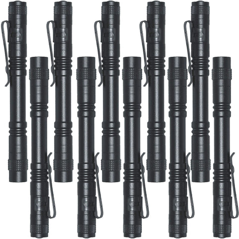Beieverluck pen light 10pack, compact pocket glow for daily tasks.