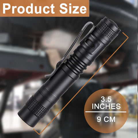 Beieverluck pen light at up to 200 lumens for lighting dark corners.