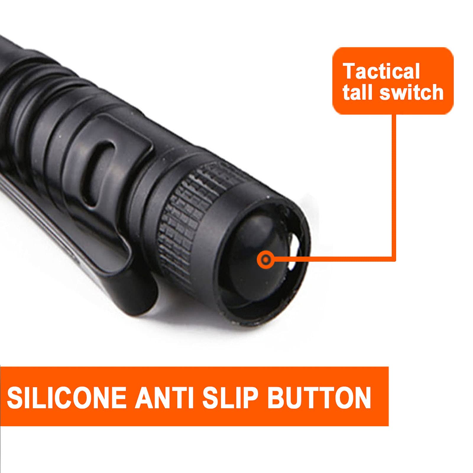 Beieverluck pen light waterproof durability, ideal for outdoor work in wet conditions.
