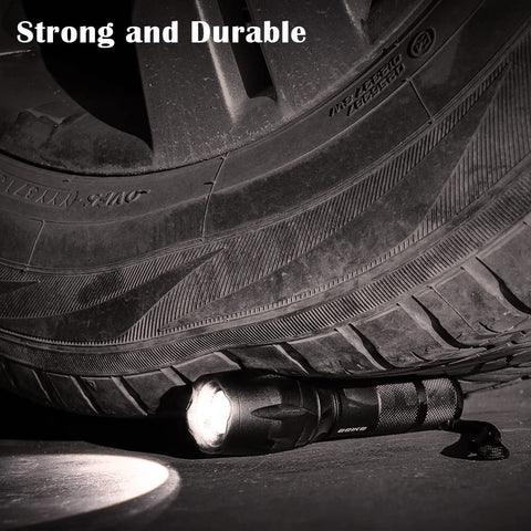 BEIKE flashlight 2 pack aircraft-grade alloy with hard-anodized coating