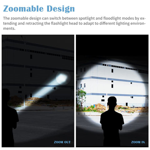 BEIKE flashlight 2 pack waterproof and dustproof build for tough weather
