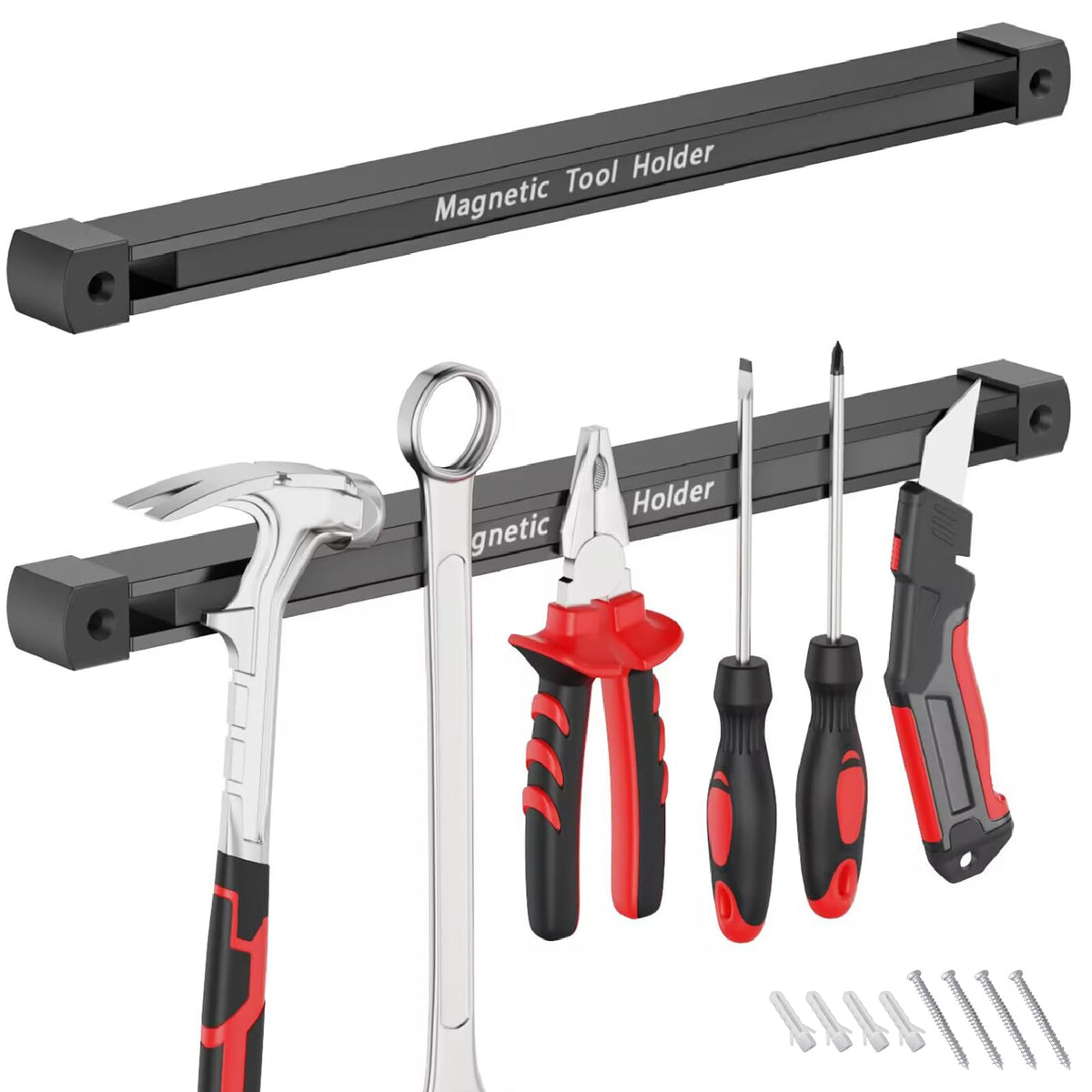 BEILITEMAG double-sided magnetic tool holder on metal surface for quick, secure access