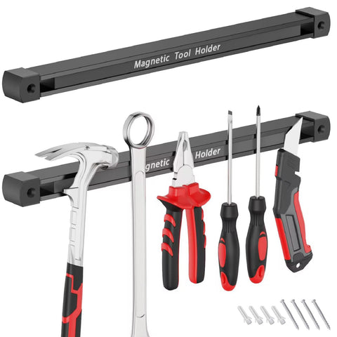 BEILITEMAG double-sided magnetic tool holder on metal surface for quick, secure access