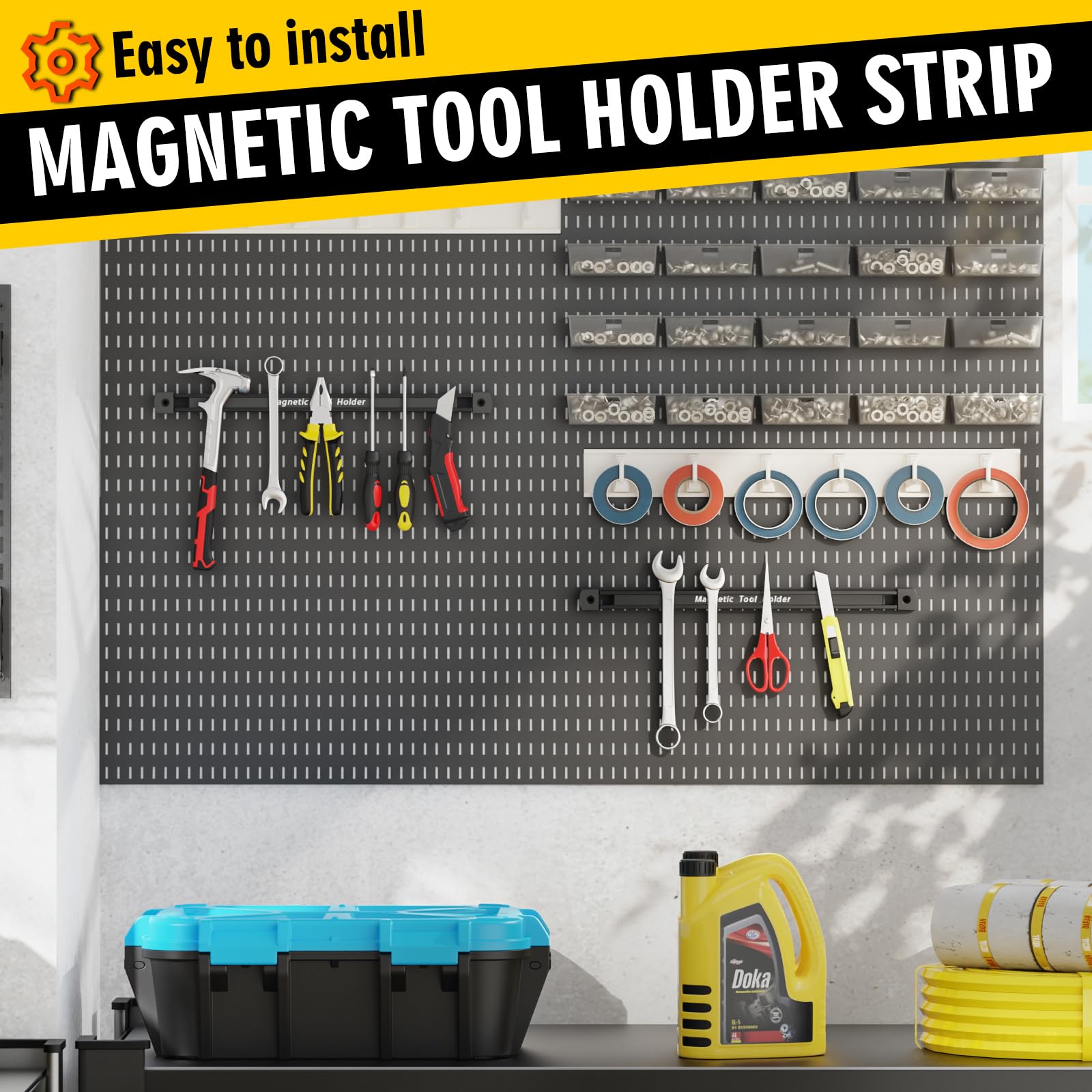 BEILITEMAG multifunctional tool organizer adapts to any room
