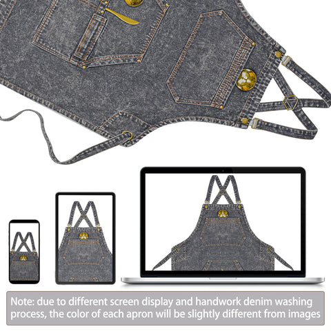 Beitiny Denim Apron easy care for busy workdays.