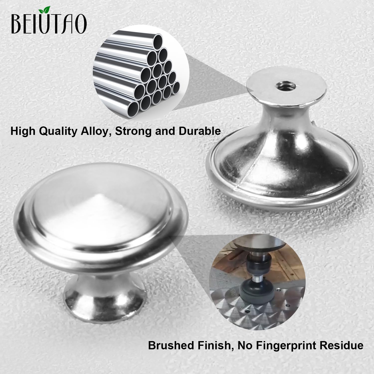 BEIUTAO 35-pack cabinet knobs close-up for coordinated updates