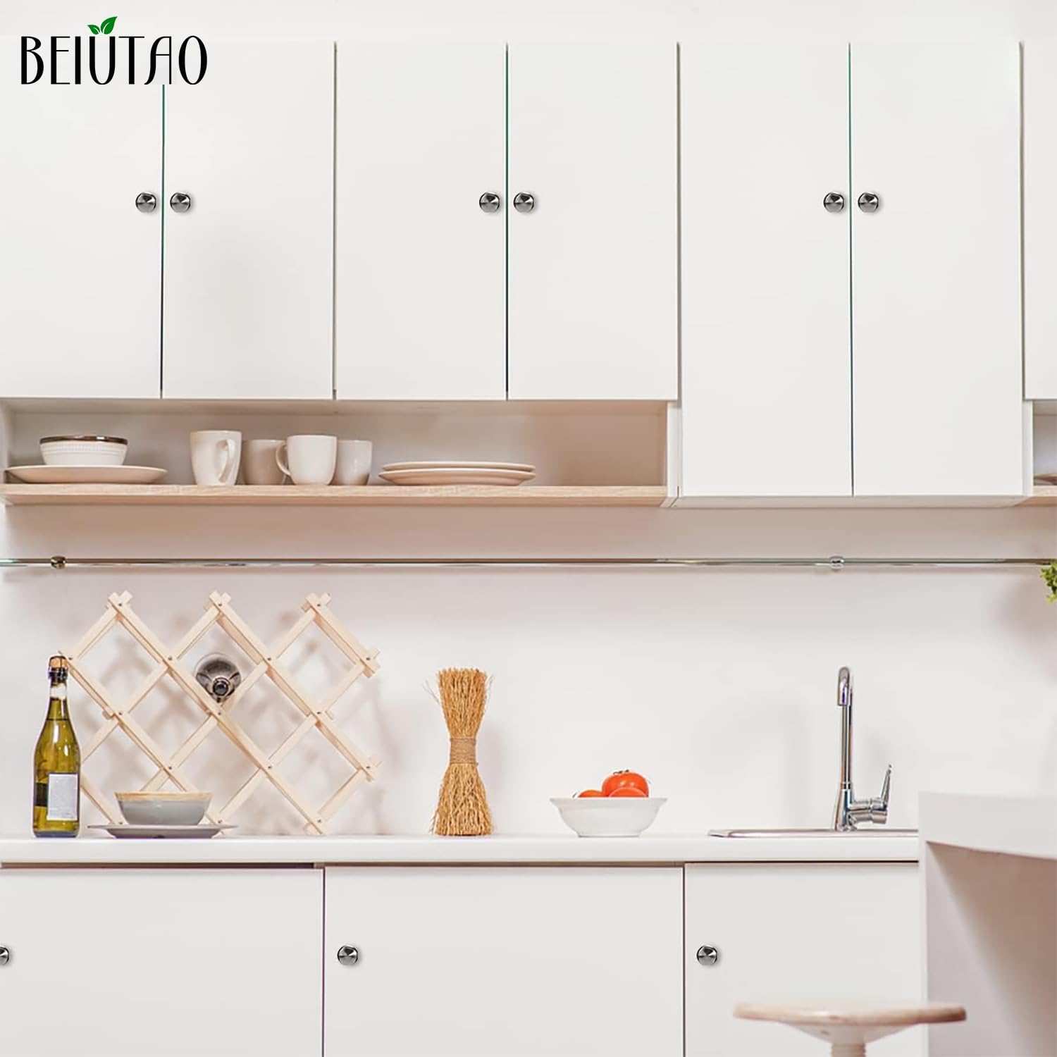 BEIUTAO round cabinet knob handles daily use with comfortable grip