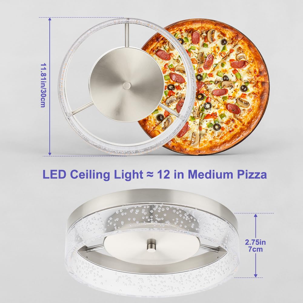 Bekada dimmable design works with standard dimmers for mood control.