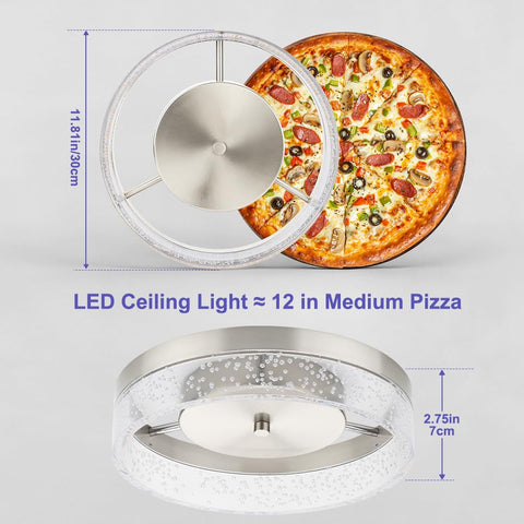 Bekada dimmable design works with standard dimmers for mood control.