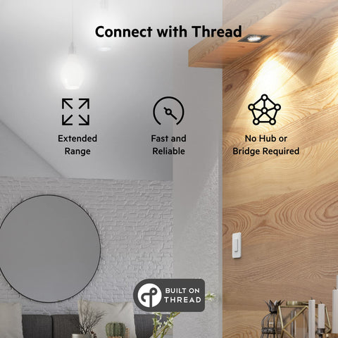 Wemo switch Thread wall install showing single-pole and 3-way readiness