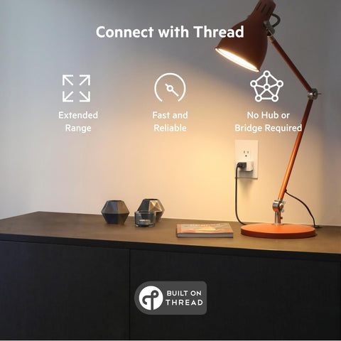 Belkin Wemo Thread Smart Plug supports Apple HomeKit automations with ease.