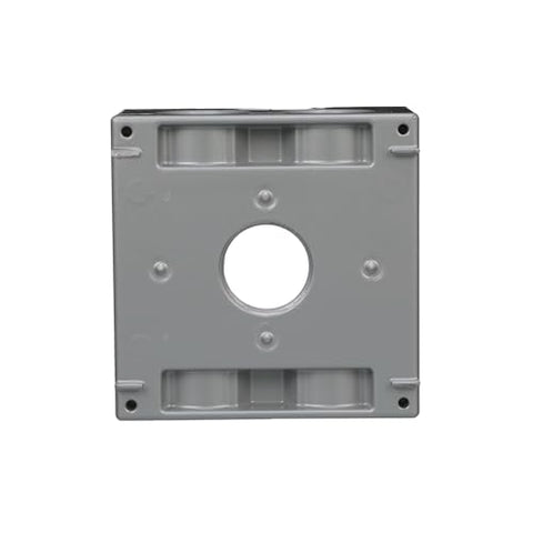 BELL Deep box with gray powder-coated finish resisting corrosion and scratches