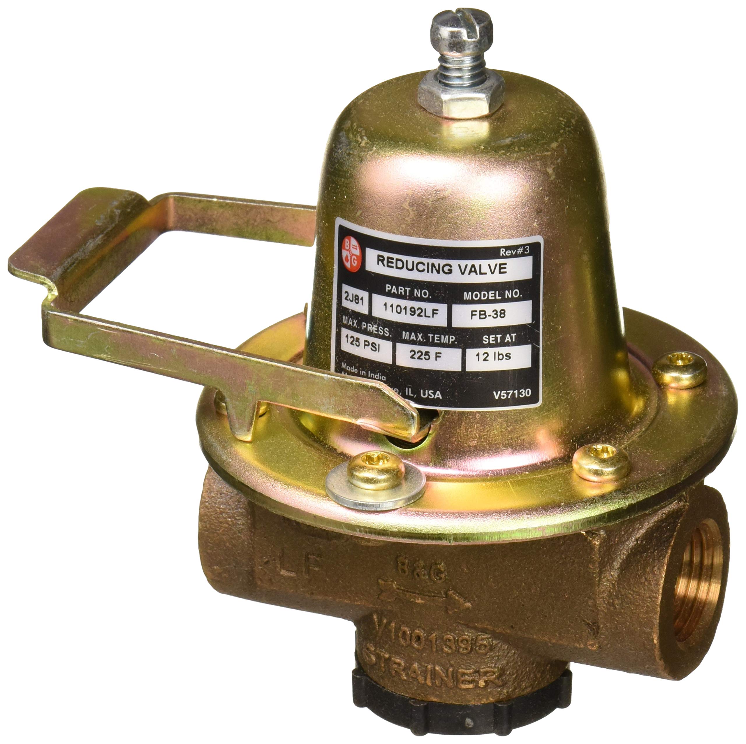 Bell & Gossett FB-38 110192 pressure reducing valve image for stable household water pressure