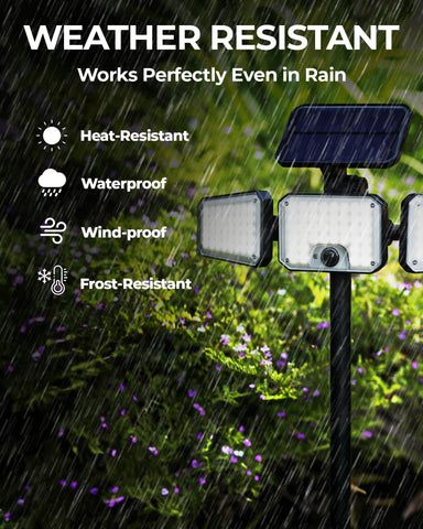 Bell+Howell Bionic Flood Light Max 500 lumens bright coverage.